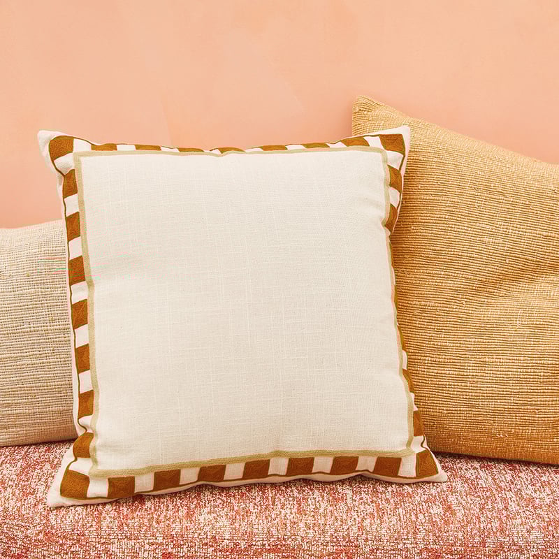 Azul Tan & Natural Cushion