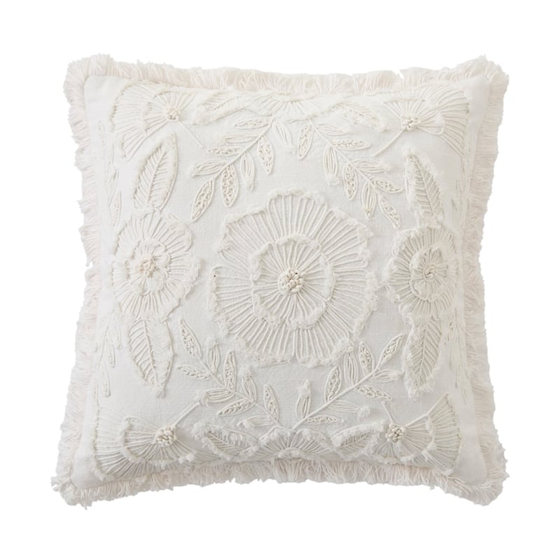 Bloomfield White Cushion