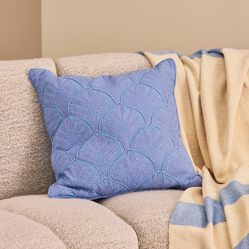 Phoebe Blue Cushion