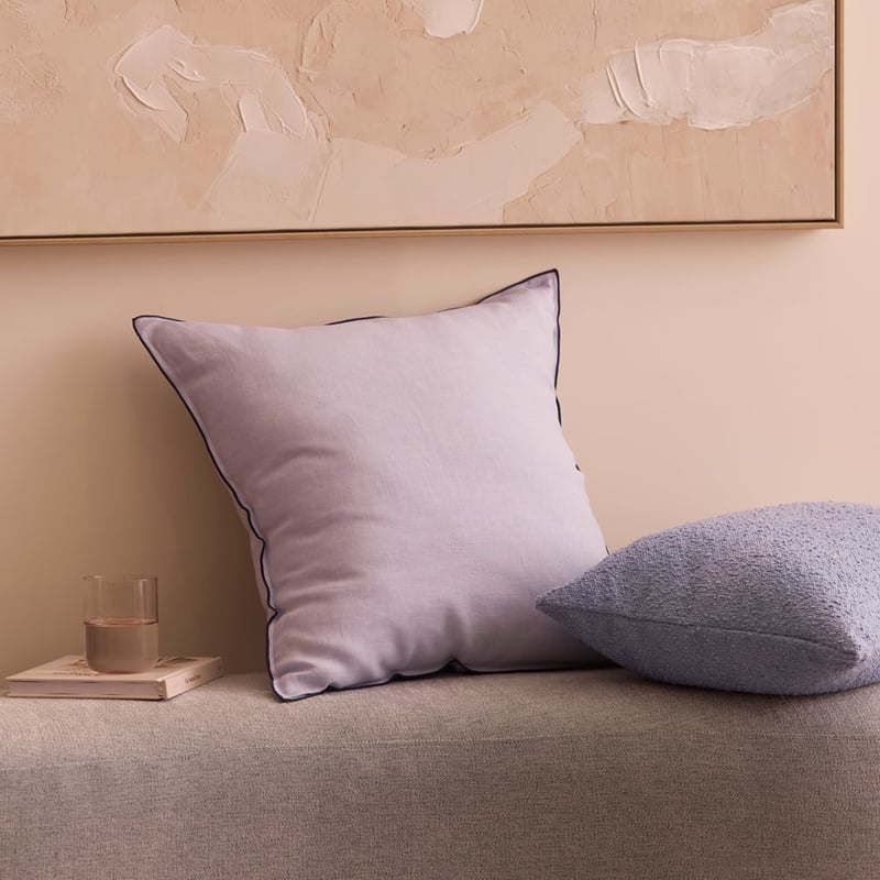 Lilford Blue Linen Cushion