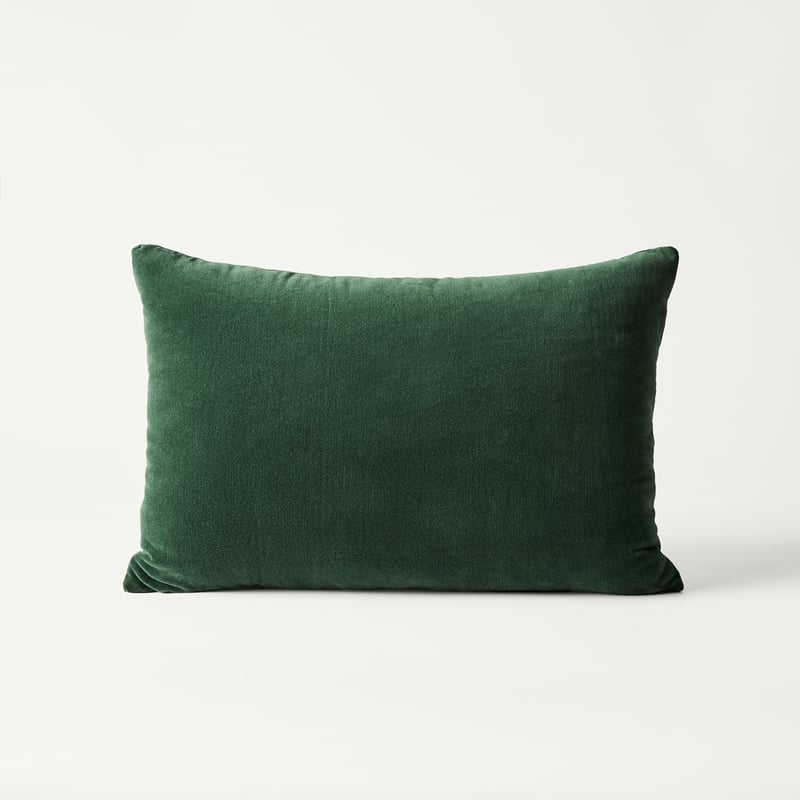 Stella Green Velvet Cushion
