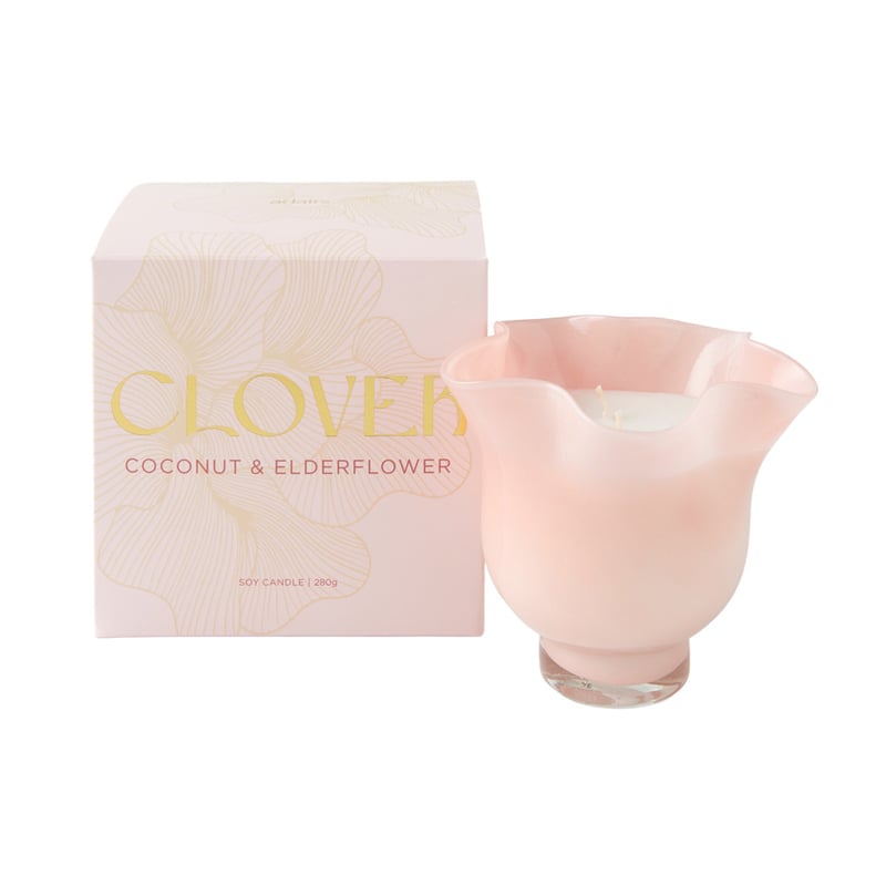 Clover Coconut & Elderflower Candle 280g