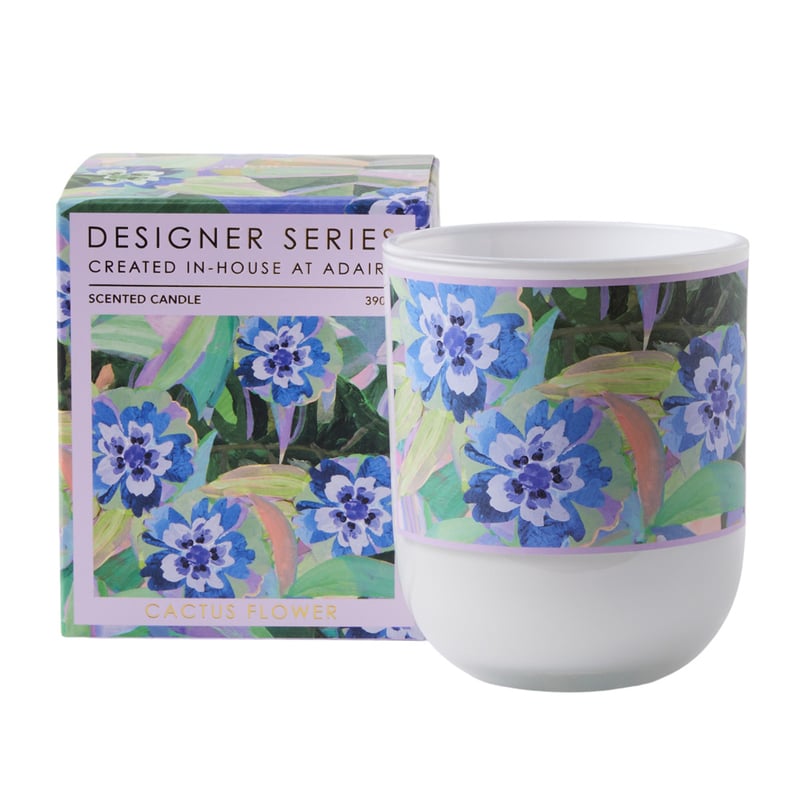Cactus Flower Designer Candle 390g