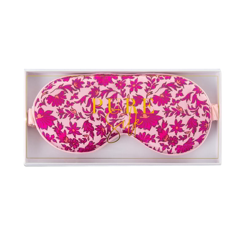 Pure Silk Fiesta Floral Eye Mask