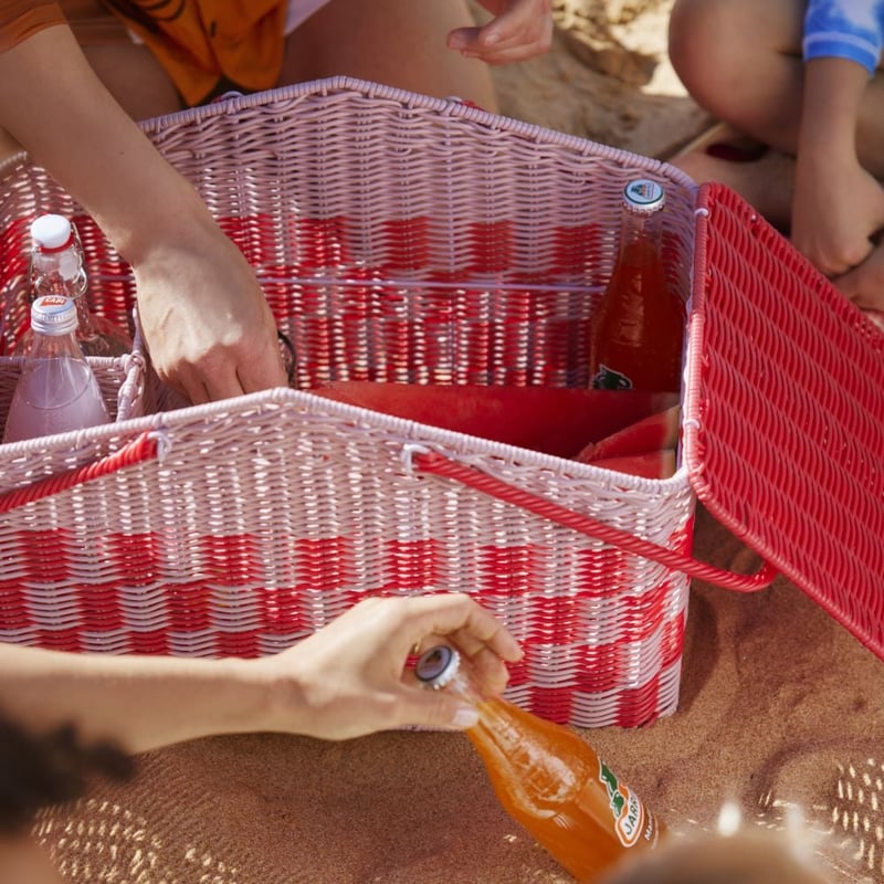 Mexicali Pink Picnic Basket