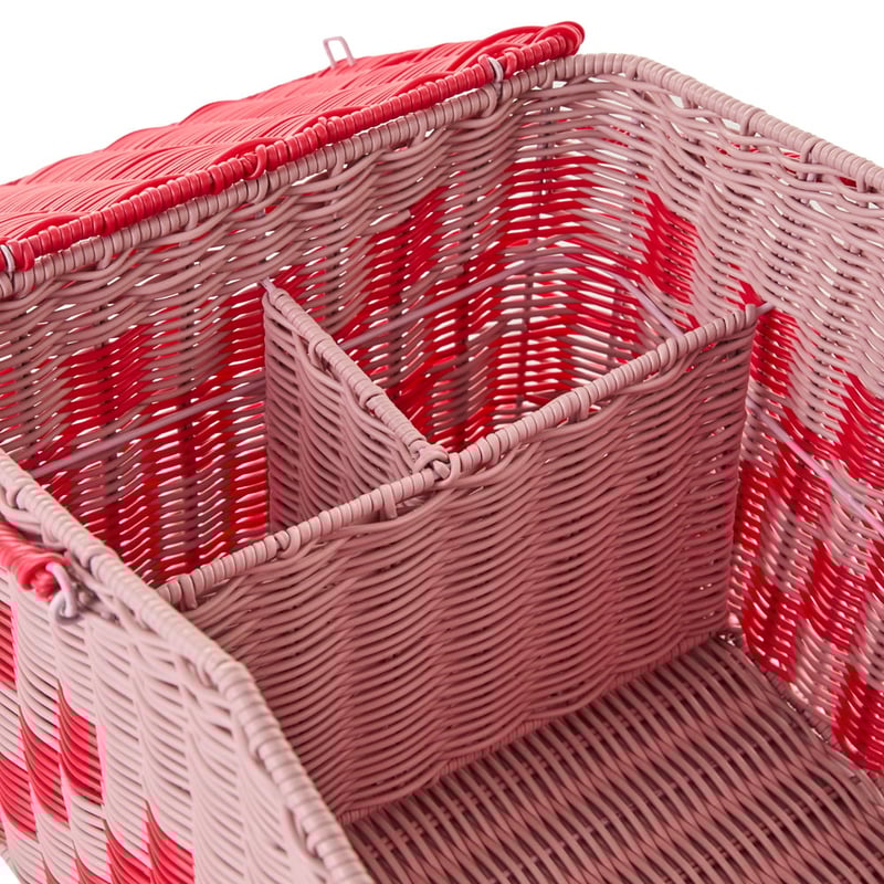 Mexicali Pink Picnic Basket