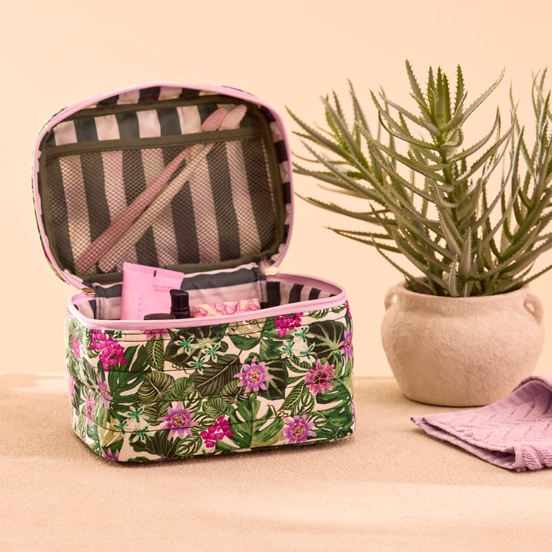 Passion Flower Toiletry Bag