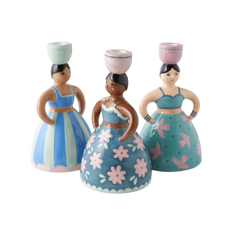 Spanish Lady Birds Candleholder