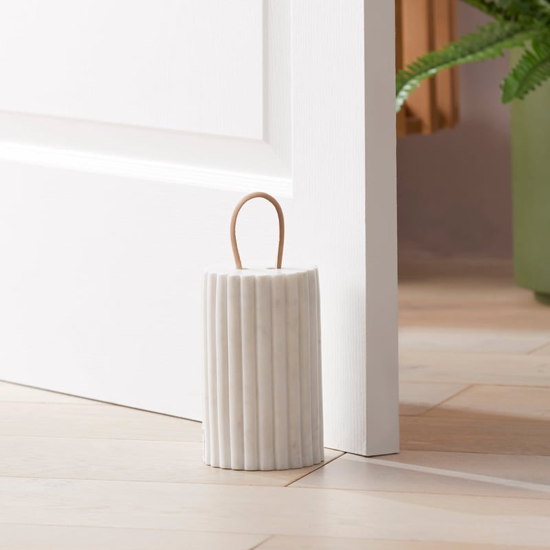 Marble White Door Stopper