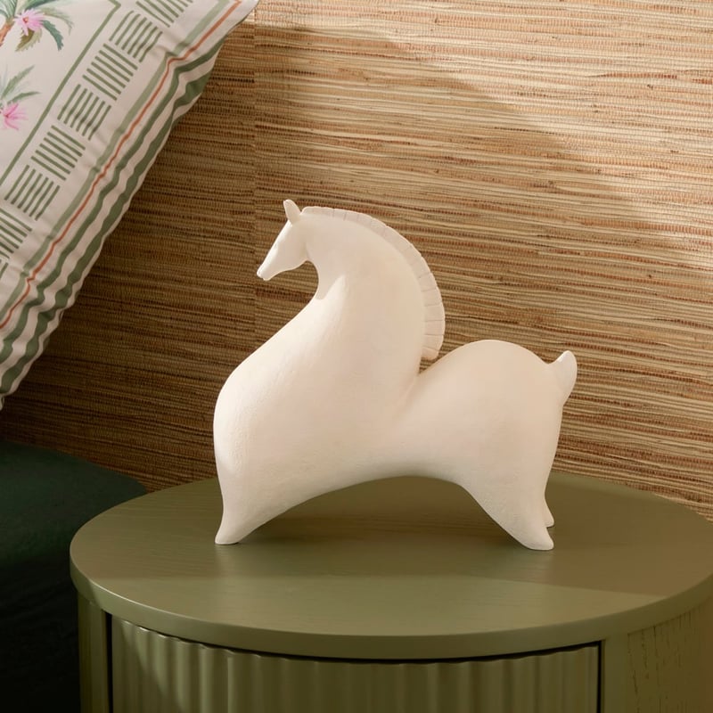 Equus White Statue
