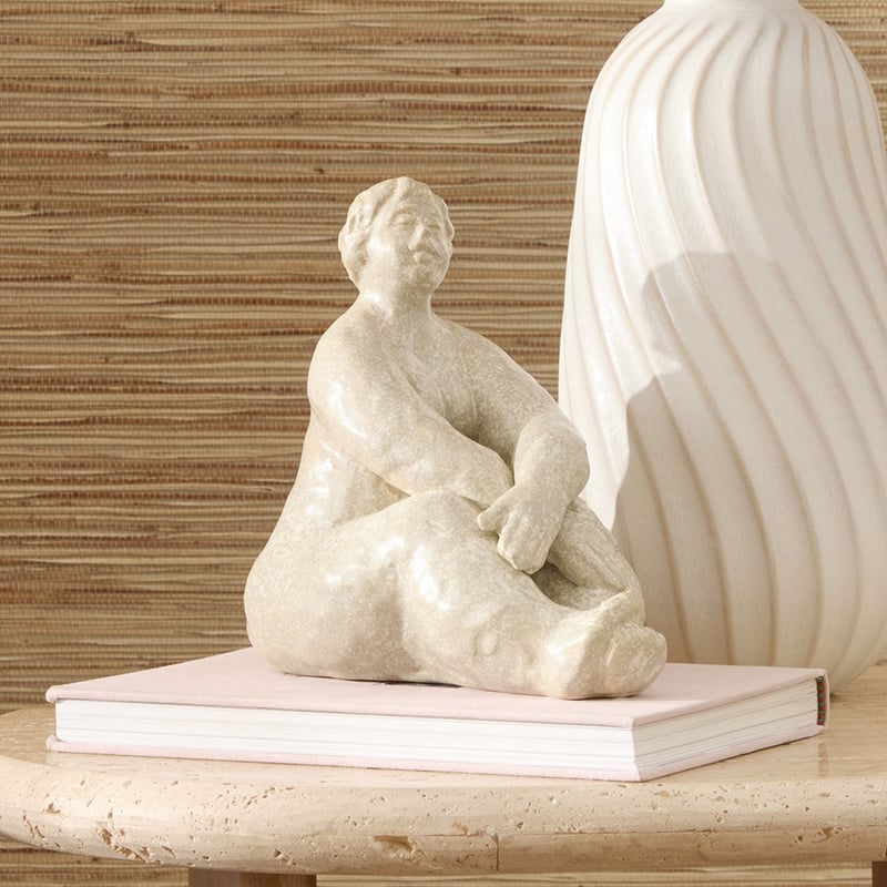 Remus Arms Crossed Natural Statue