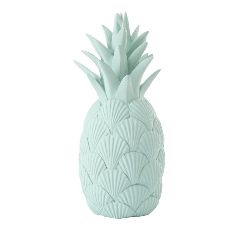 Pineapple Blue Ornament