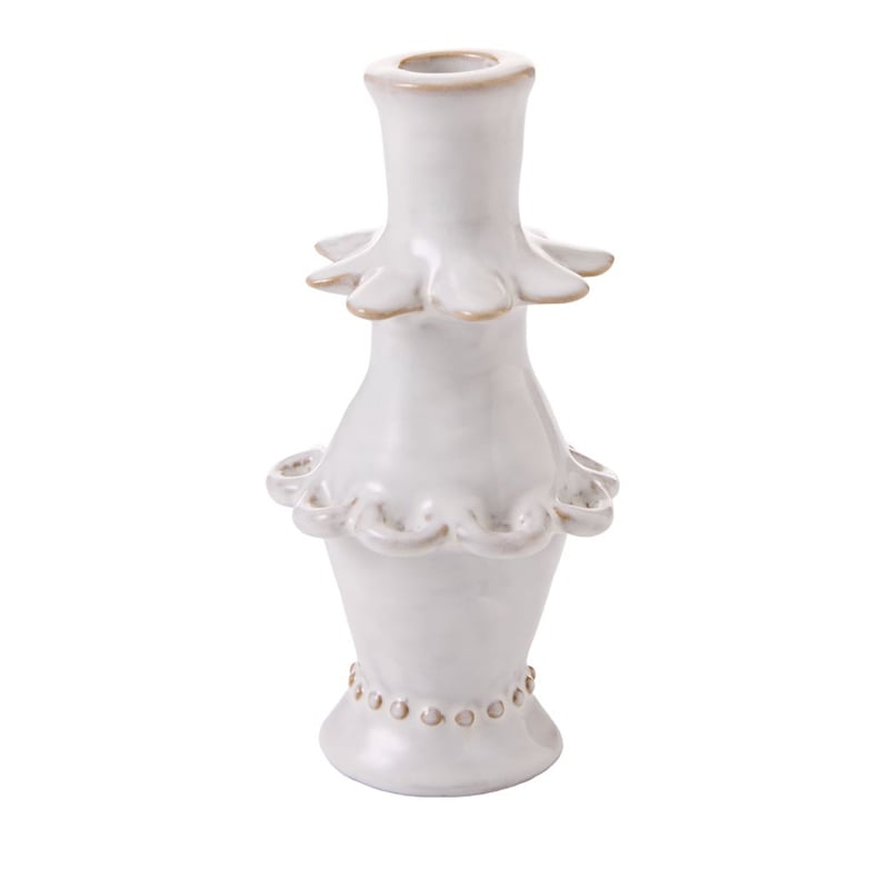 Lucia White Candleholder