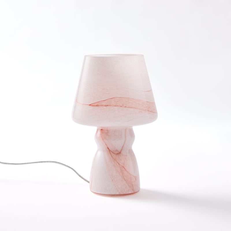 Gigi Blush Swirl Table Light
