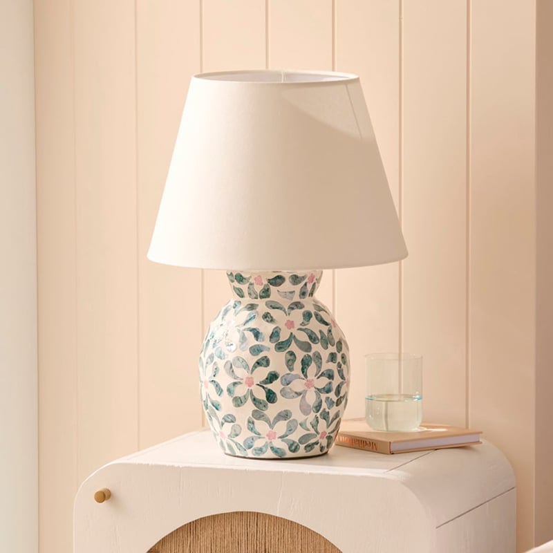 Florence Blue & Pink Table Light