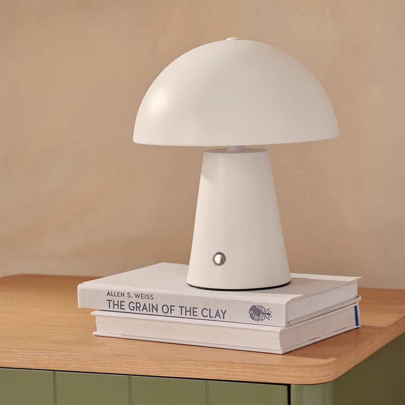 Frankie White USB Rechargeable Touch Table Light