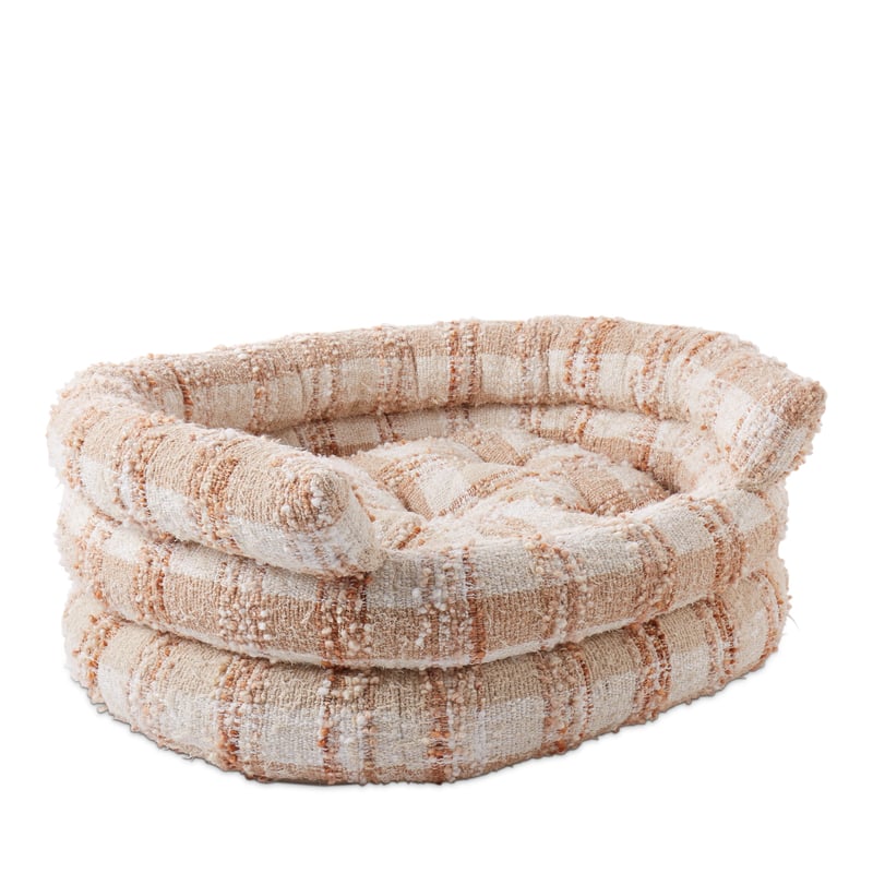 Ziggy Heidelberg Check Natural Pet Bed