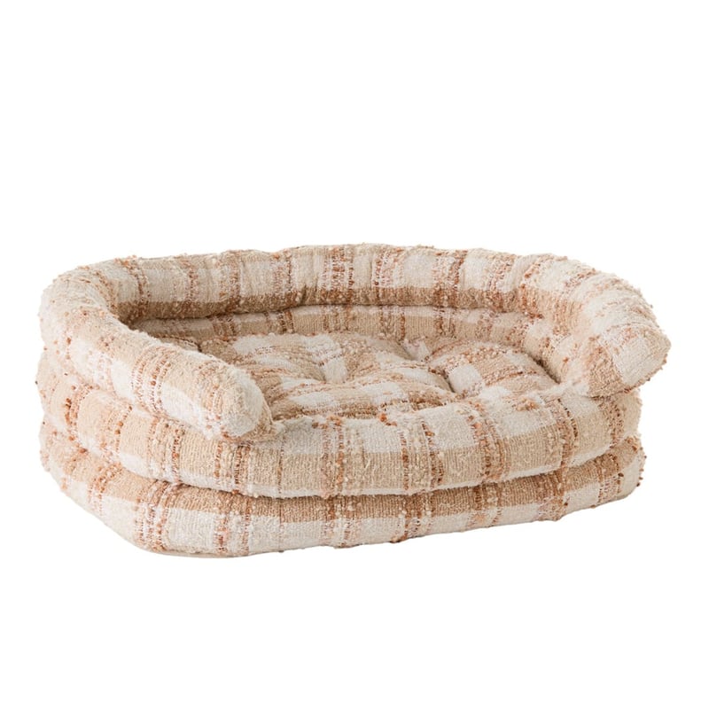 Ziggy Heidelberg Check Natural Pet Bed