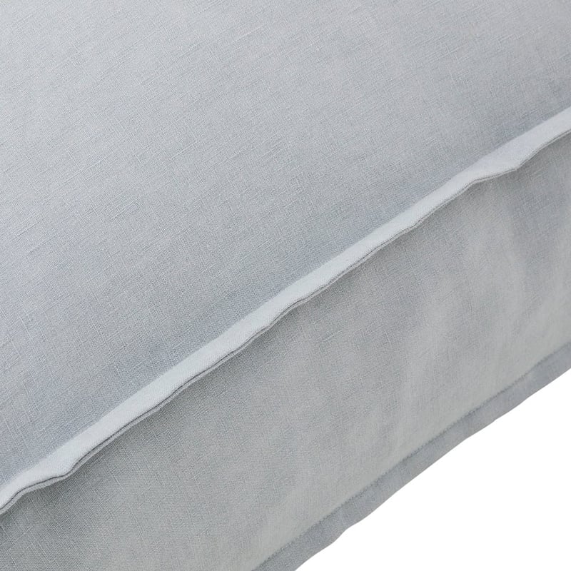 Belgian Light Denim Linen Pet Bed