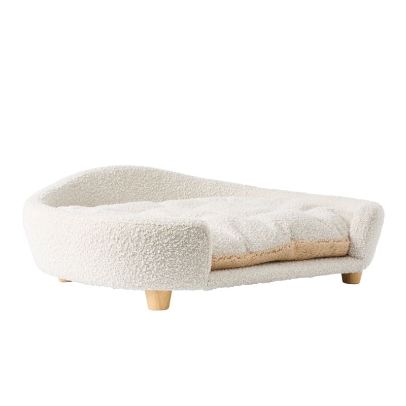 Buddy Cream Boucle Pet Bed