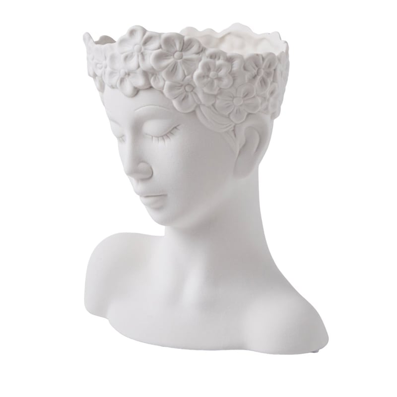 Nymph White Large Vase