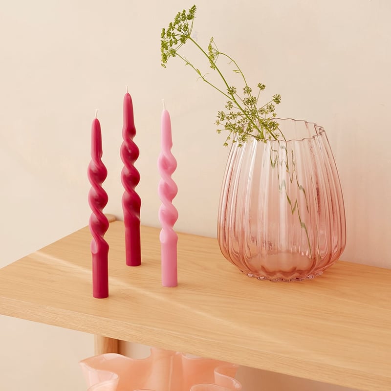 Goldie Berry Taper Candles Pack of 3