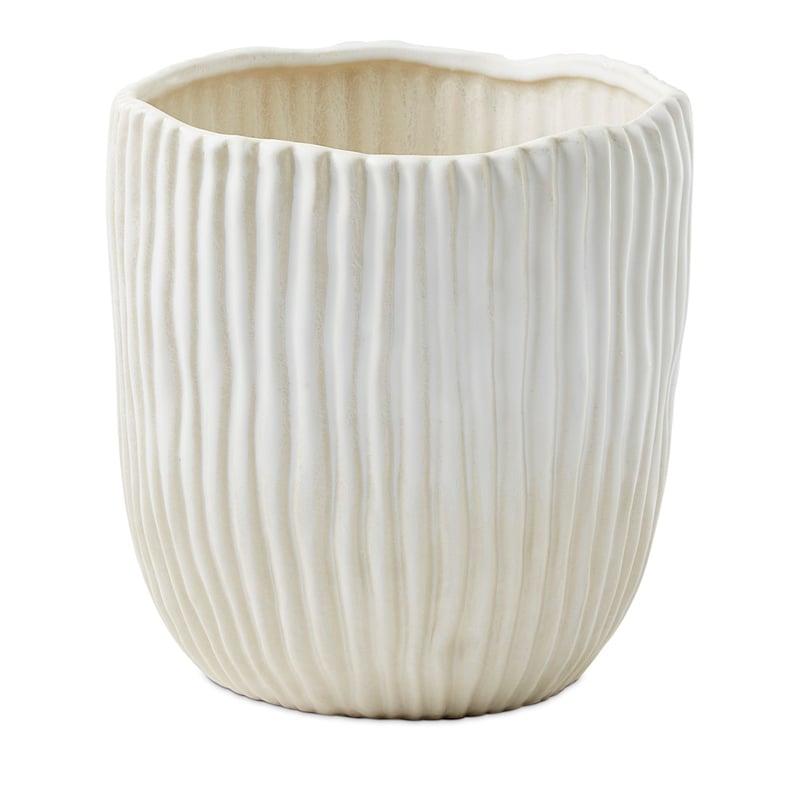 Dusk Off White Rib Pot