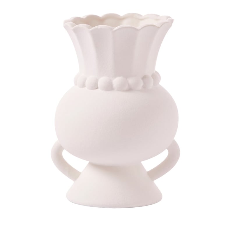 Gaia White Large Vase