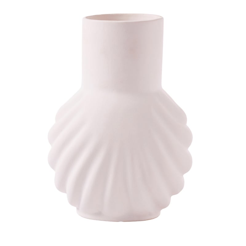 Conche White Tall Vase