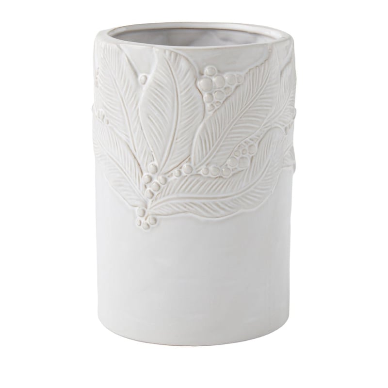 Torno White Vase