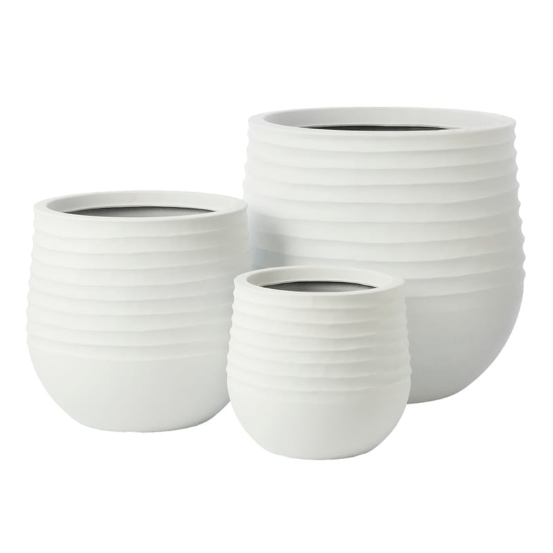 Marion Matte White Pot