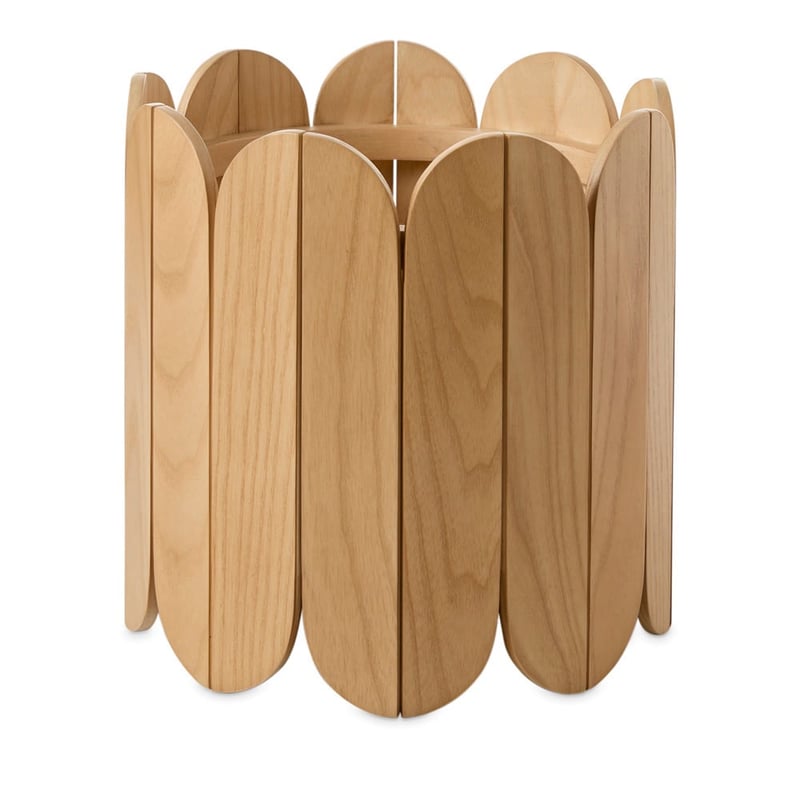 Mark Tuckey Natural Scalloped Plant Stand