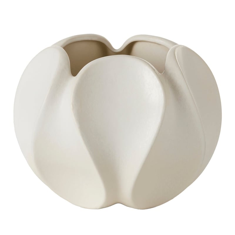 Palm Springs Off White Pot