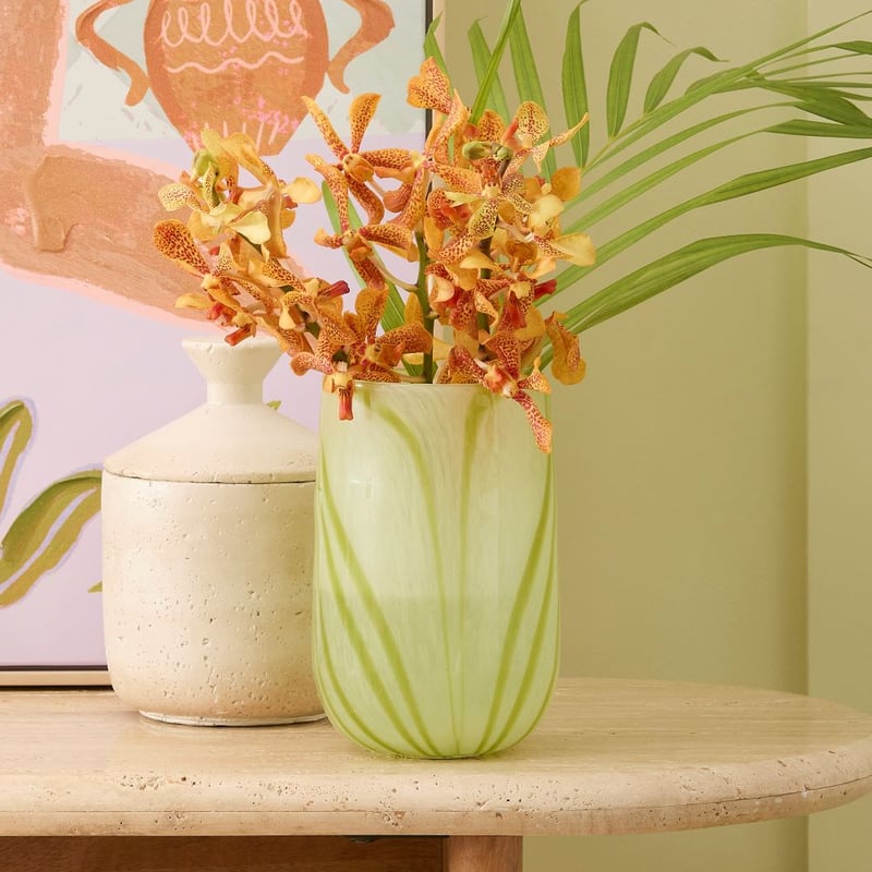 Astrid Light Green & Deep Green Vase