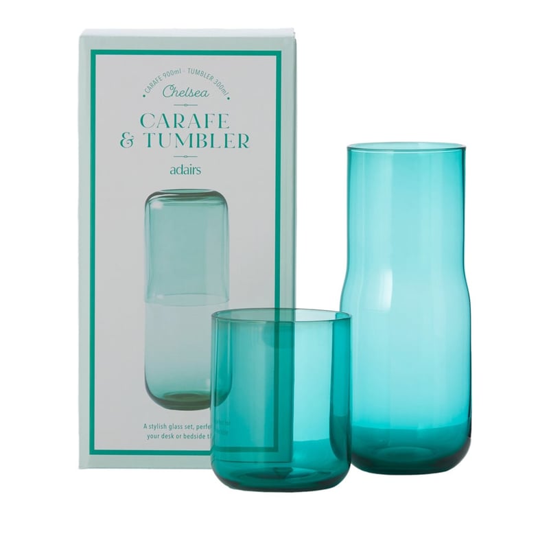 Chelsea Sea Green Carafe & Tumbler