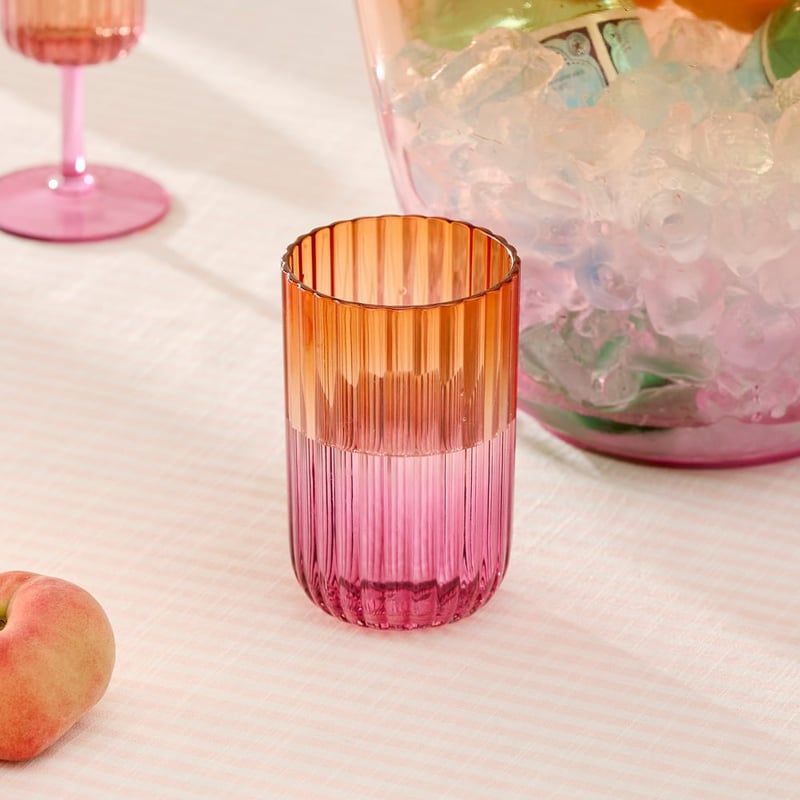 Positano Purple & Orange Tumbler
