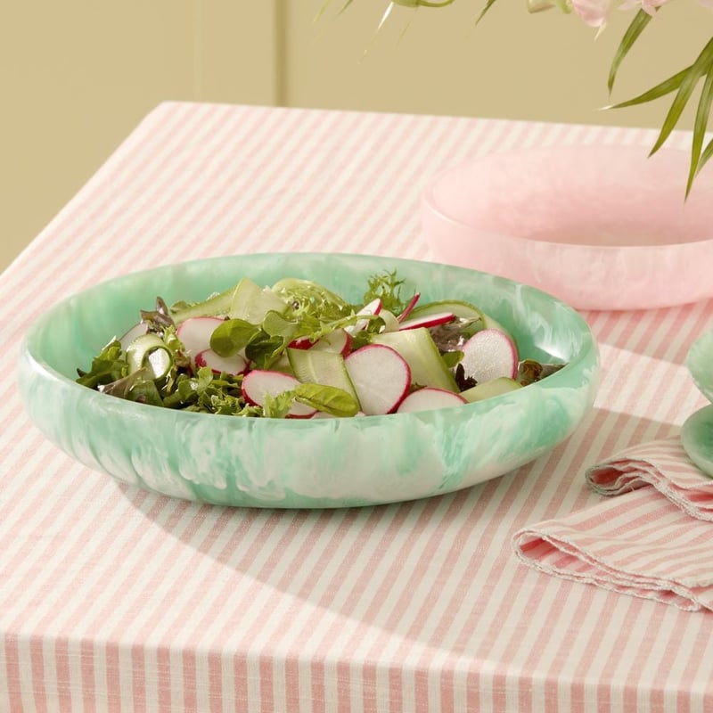 Calypso Matte Mint Resin Large Bowl