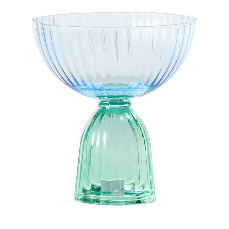 Bardot Blue & Green Coupe Glass Pack of 2