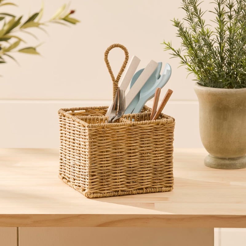 Clementine Natural Utensil Holder