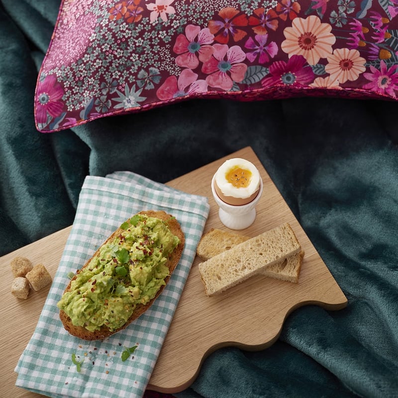 Wave Natural Oak Food Board