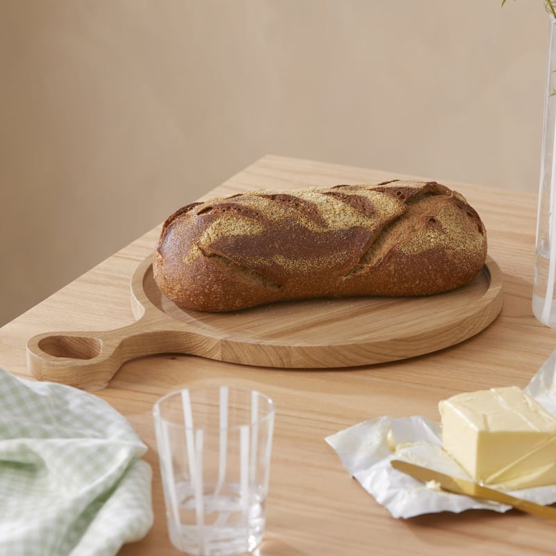 Tribeca Natural Oak Round Platter