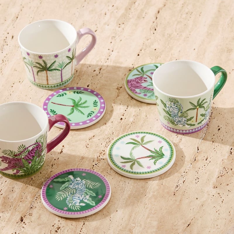 Adira Assorted Coasters Set of 4