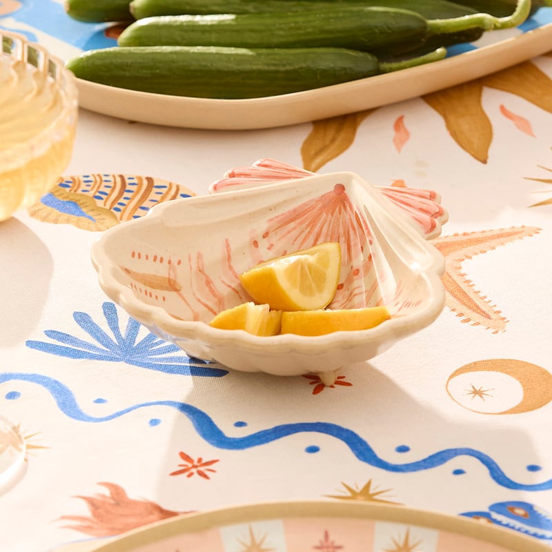 La Sirena Shell Melamine Clam Dish