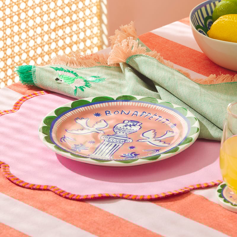 C'est La Vie Bon Appetit Side Plate