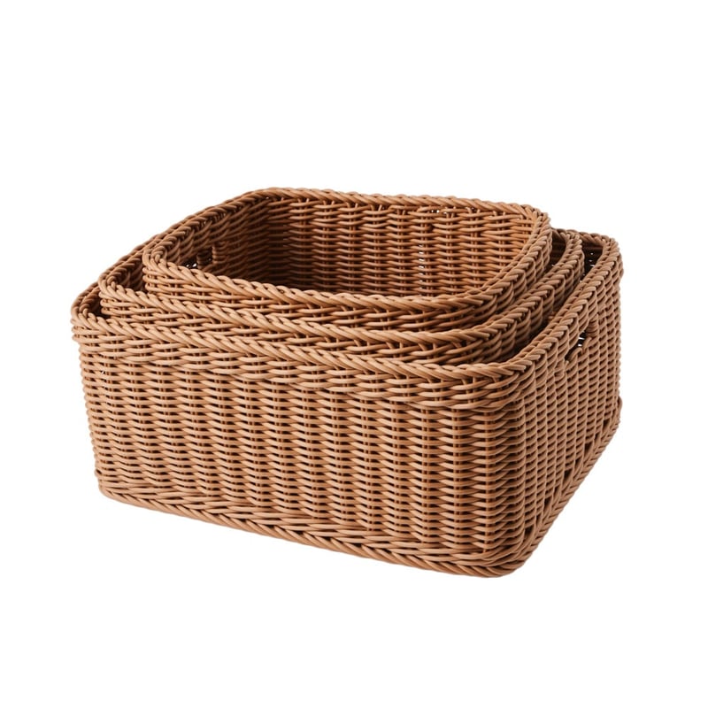 Ren Natural Rectangular Baskets