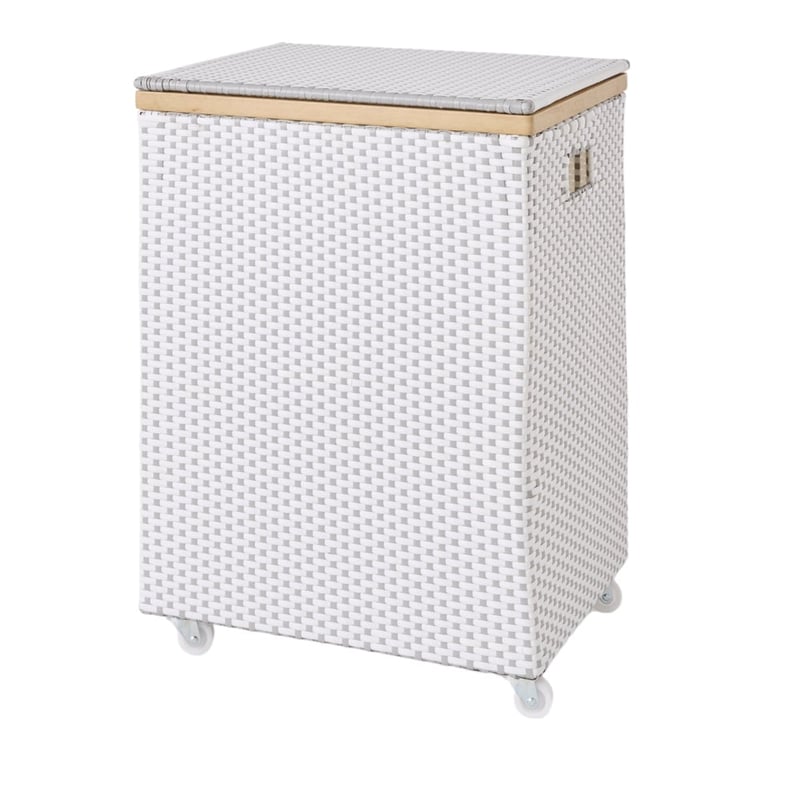 Portsea White & Grey Laundry Storage