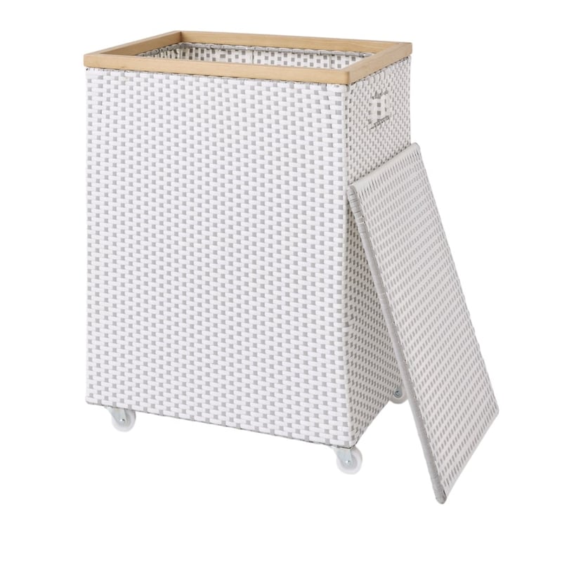Portsea White & Grey Laundry Storage