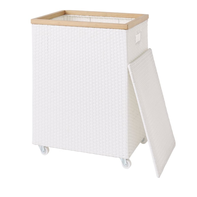 Portsea White Laundry Storage