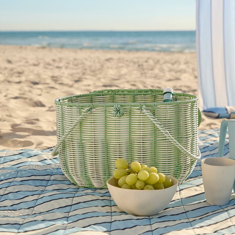 Mexicali Green Picnic Basket