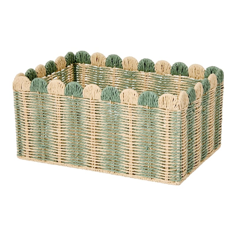 La Fiesta Sage & Natural Storage Baskets